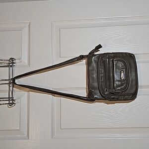 MultiSac Green Brown  Crossbody Shoulder Bag